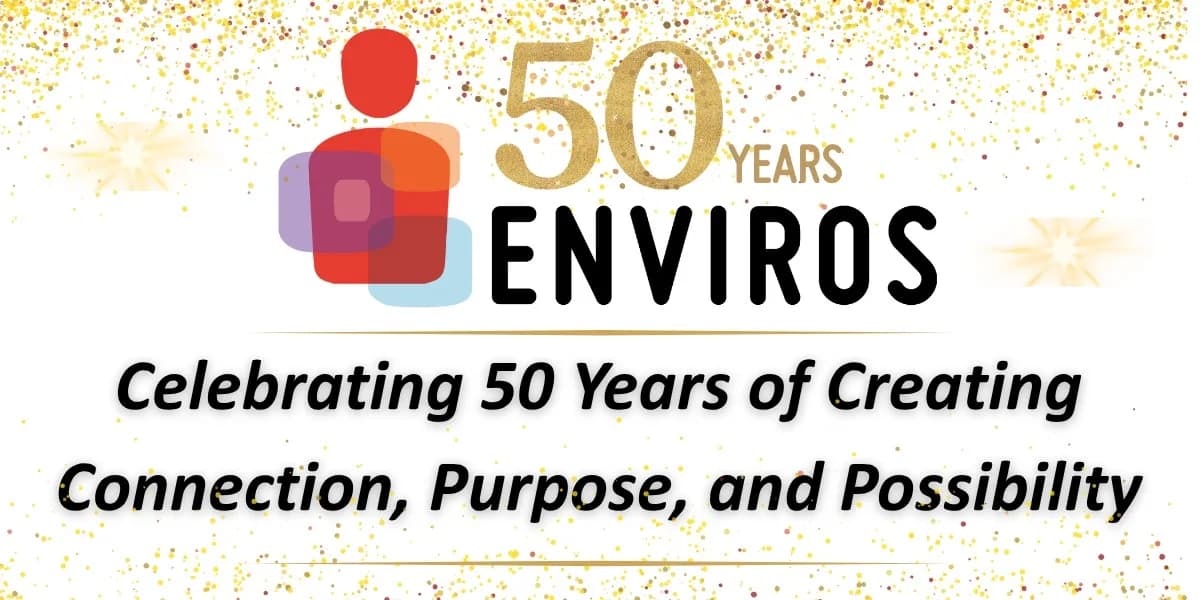 Enviros' 50 Year Celebration Gala event poster