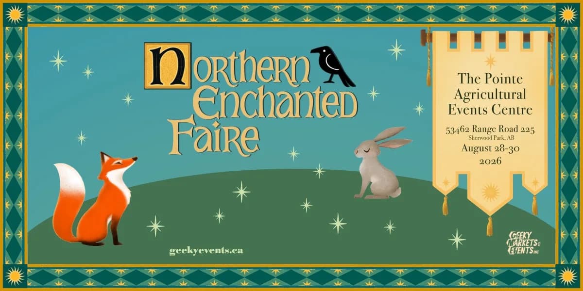 Northern Enchanted Faire 2026 event poster