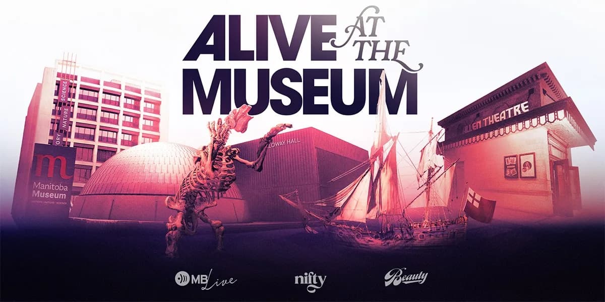 Alive at the Museum event poster