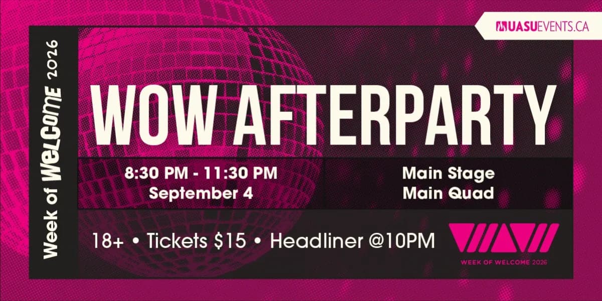 WOW 2026| AfterParty event poster