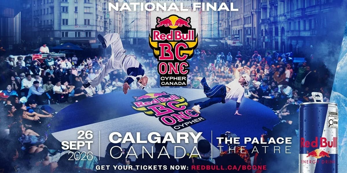 Red Bull BC One Cypher Canada event poster