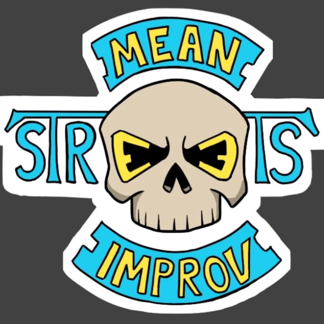 Mean Streets Improv event poster