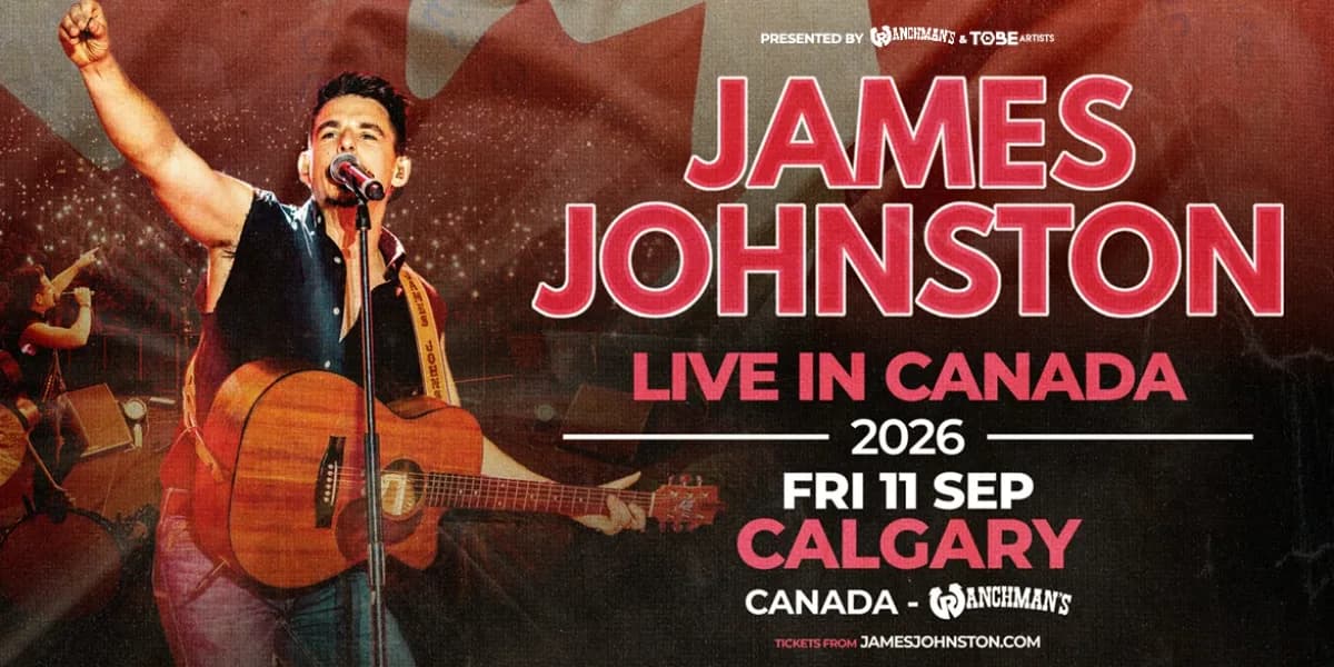 JAMES JOHNSTON event poster