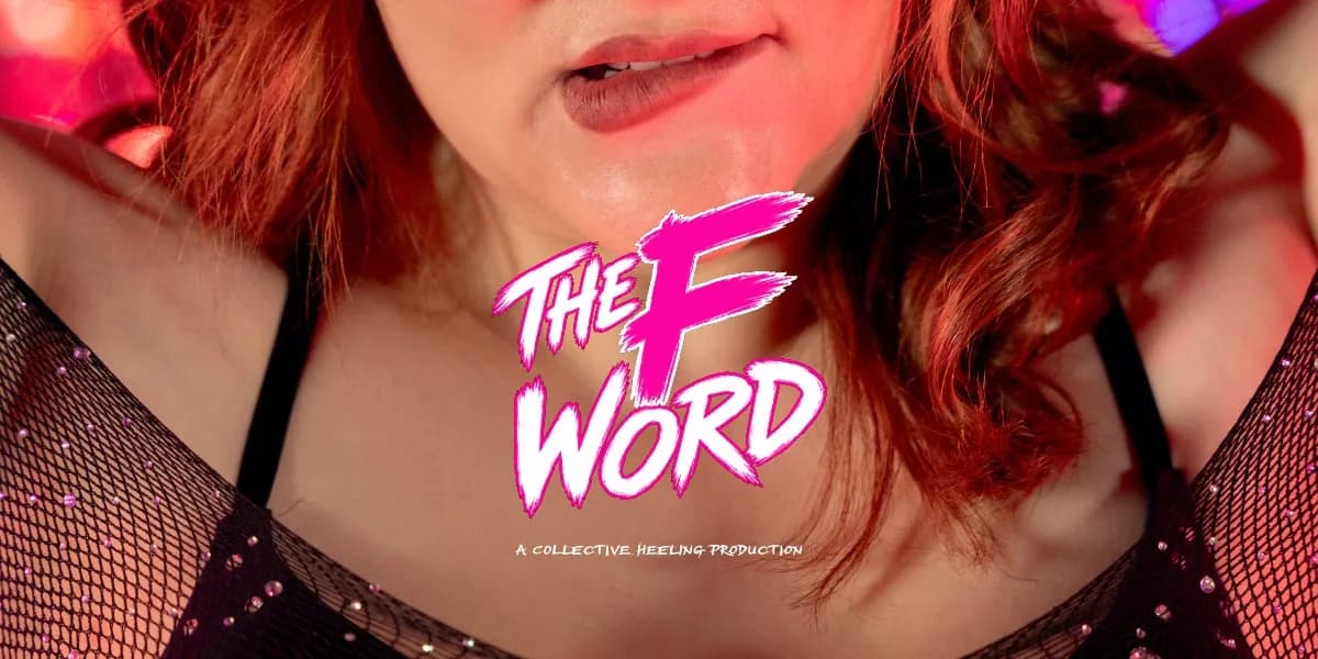 The F Word: FRIDAY event poster