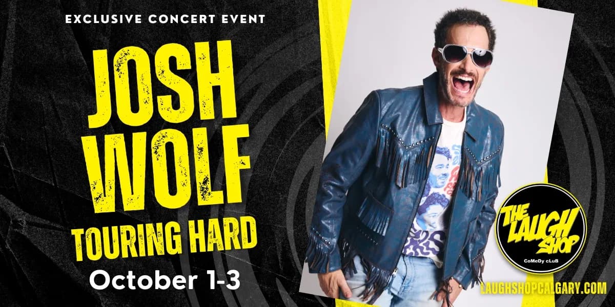 Josh Wolf: Touring Hard - Exclusive Concert Event event poster