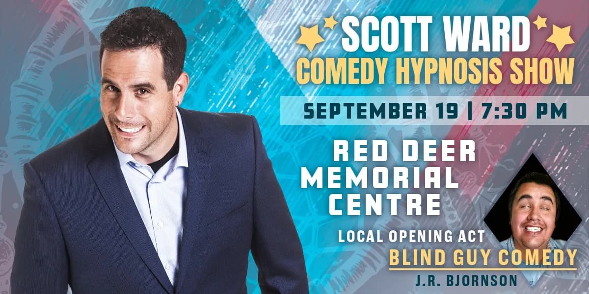 Scott Ward Comedy Hypnosis Show event poster