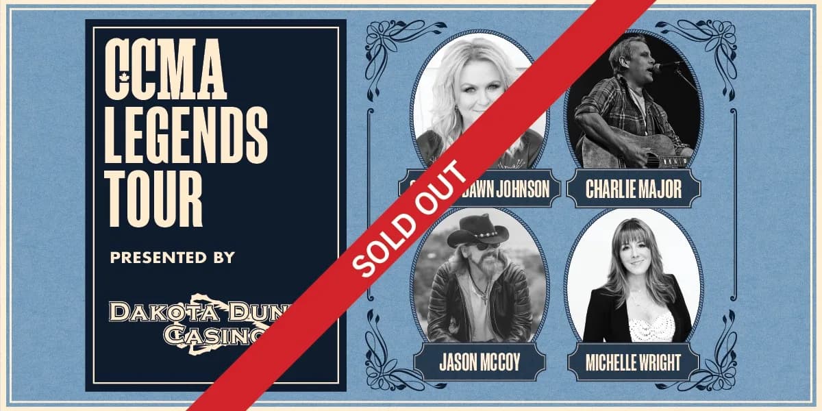 CCMA Legends Tour event poster