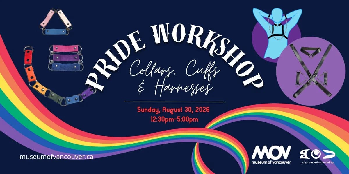 Pride Workshop: Collars, Cuffs & Harnesses
