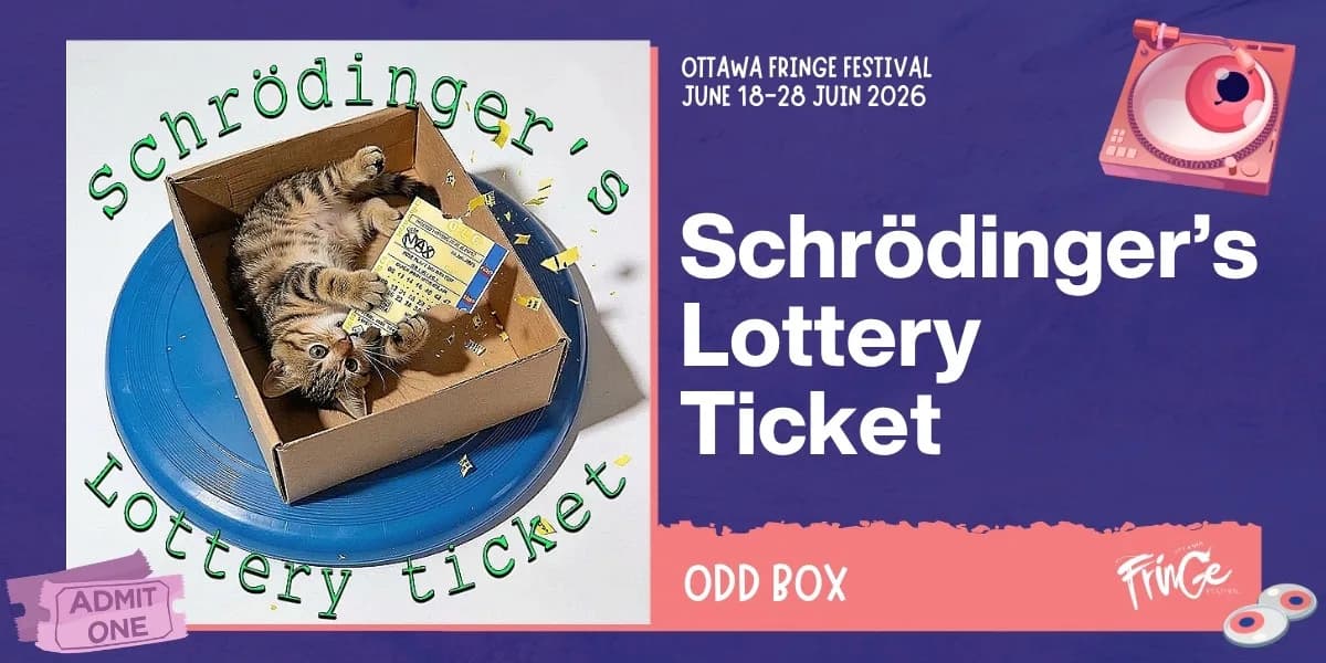 Schrödinger’s Lottery Ticket event poster