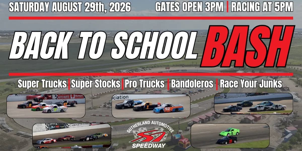 Event #9- Back to School Bash event poster