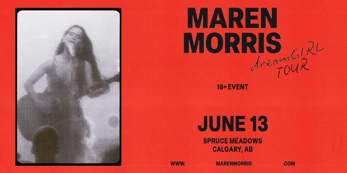 Maren Morris event poster