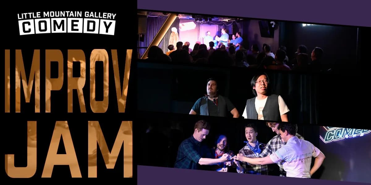 Improv Jam Show event poster
