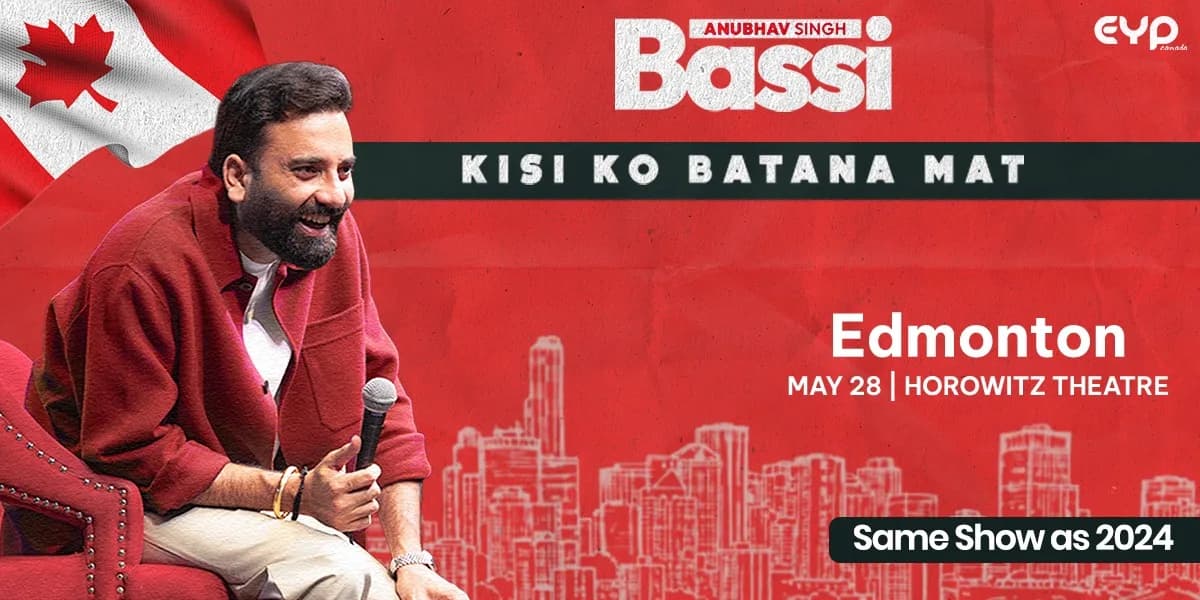 Anubhav Singh Bassi - Kisi Ko Batana Mat event poster
