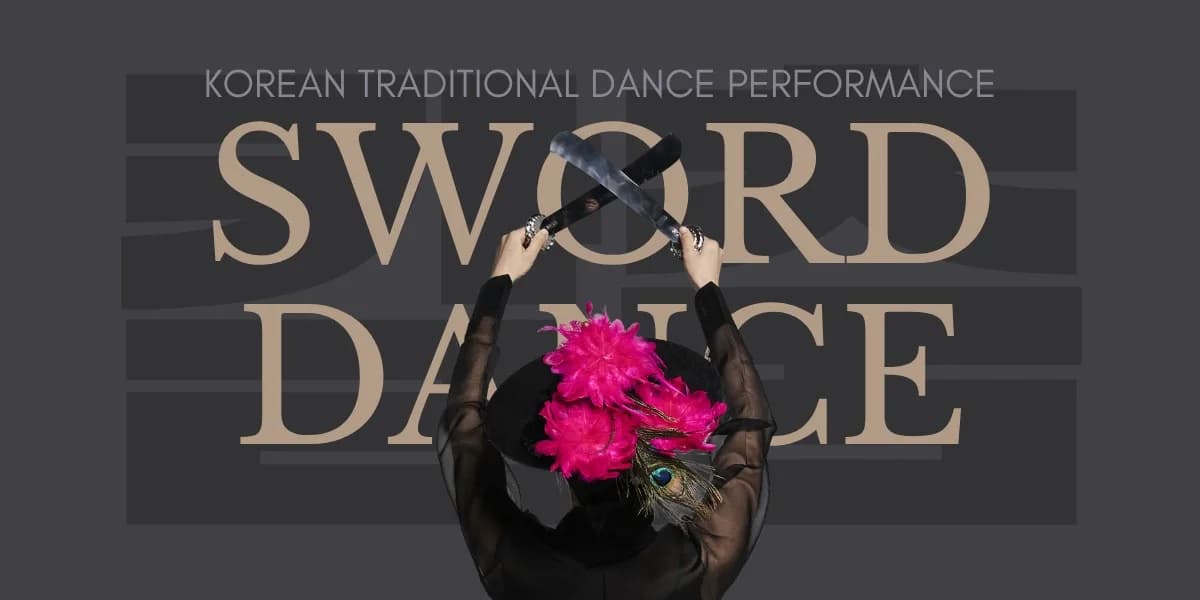 Sword Dance event poster