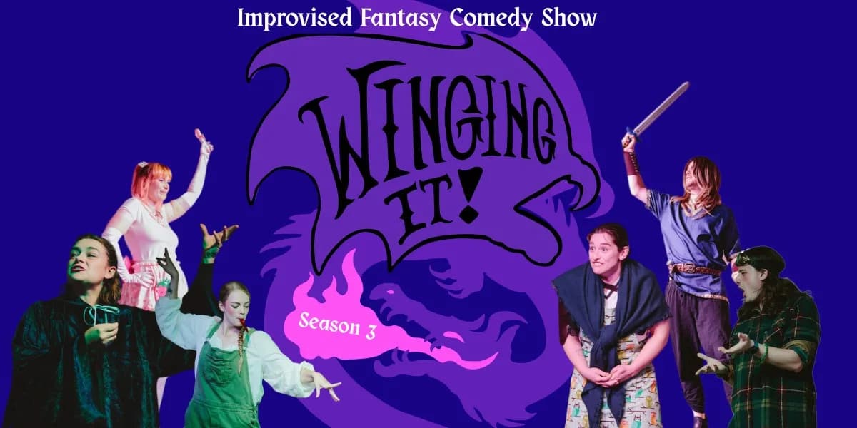 Winging It! event poster