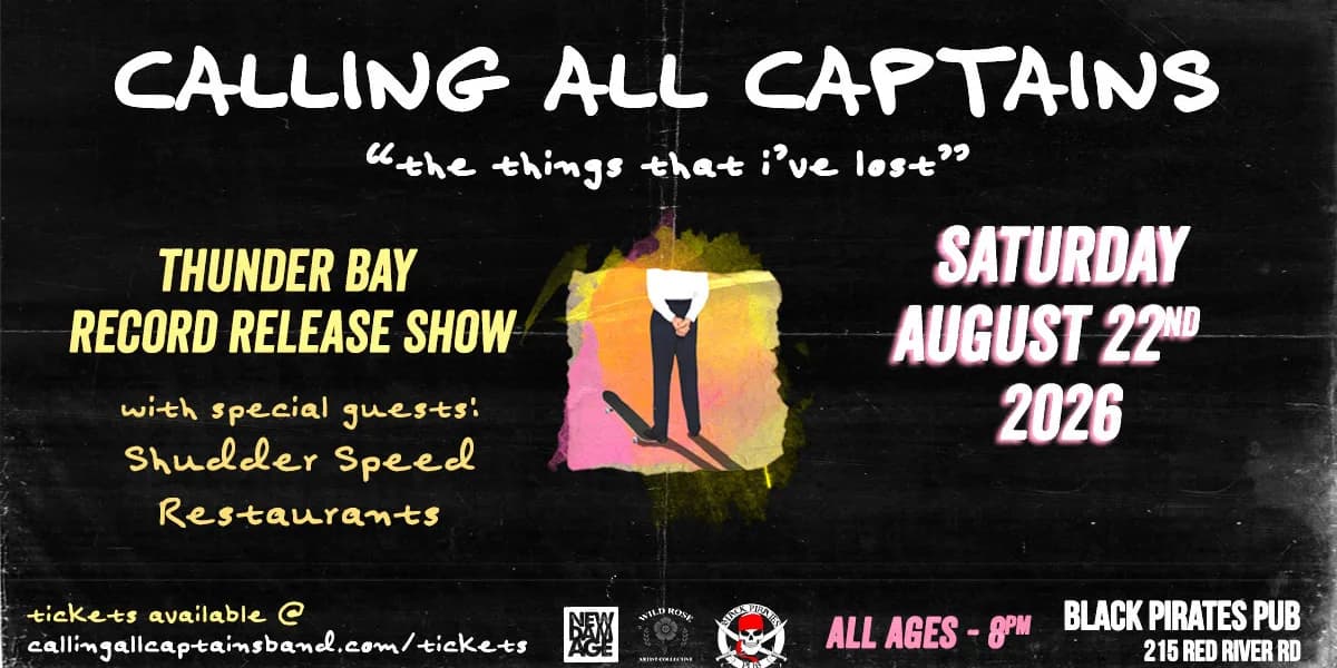 CALLING ALL CAPTAINS (ALL AGES) at BPP event poster