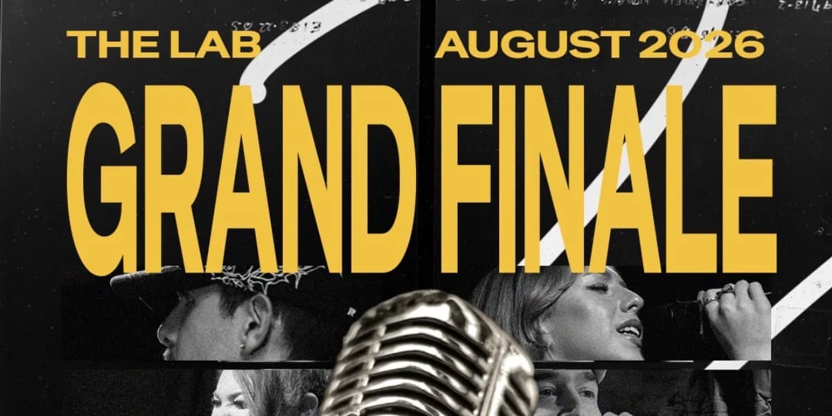 THE LAB GRAND FINALE event poster