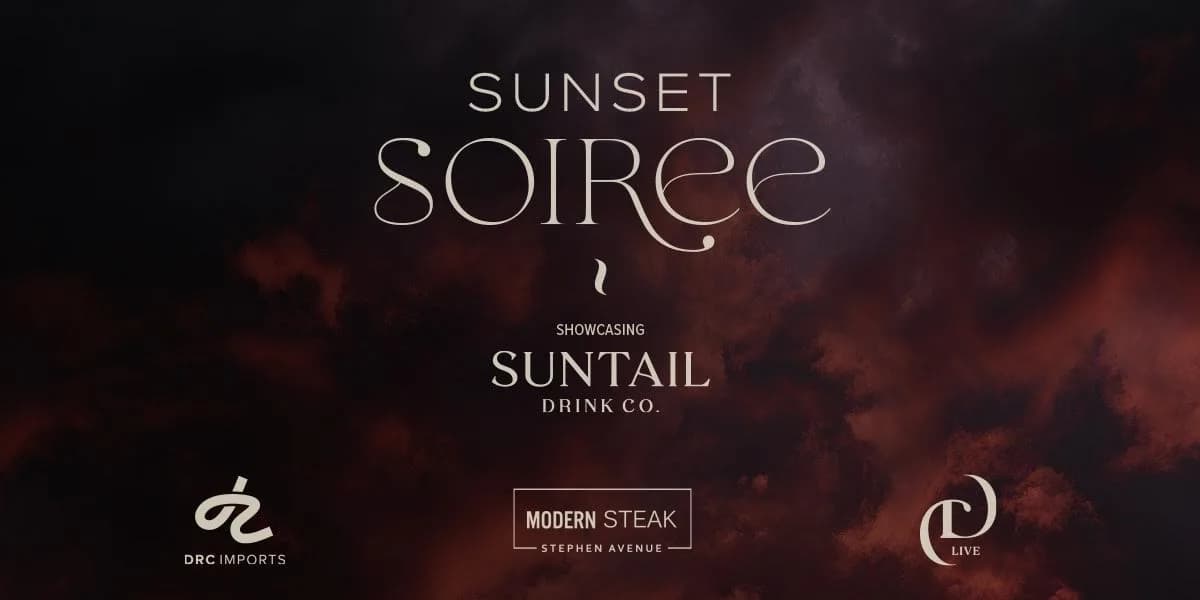 SUNSET SOIRÉE event poster