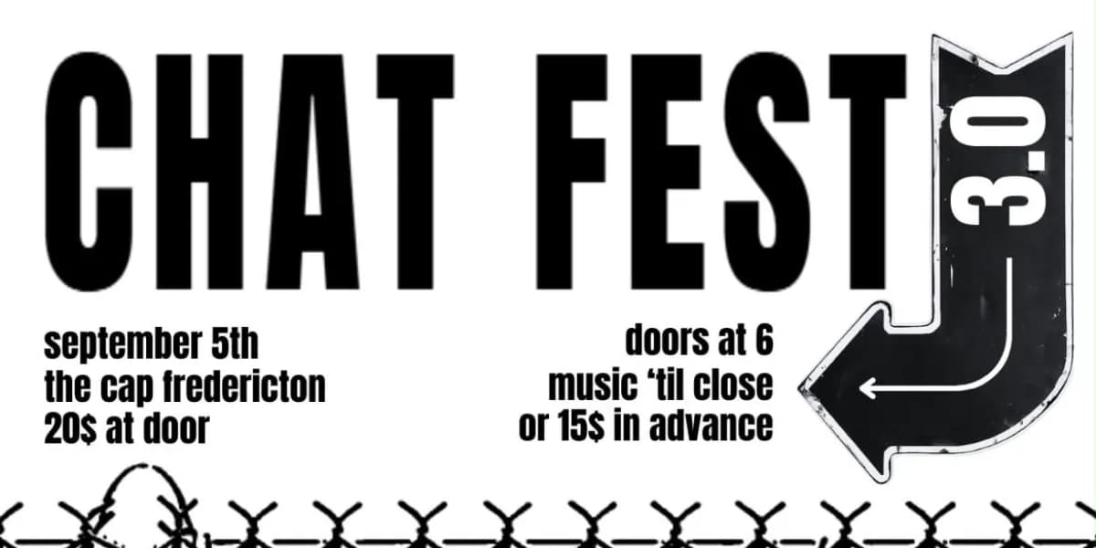 CHAT FEST 3.0 event poster