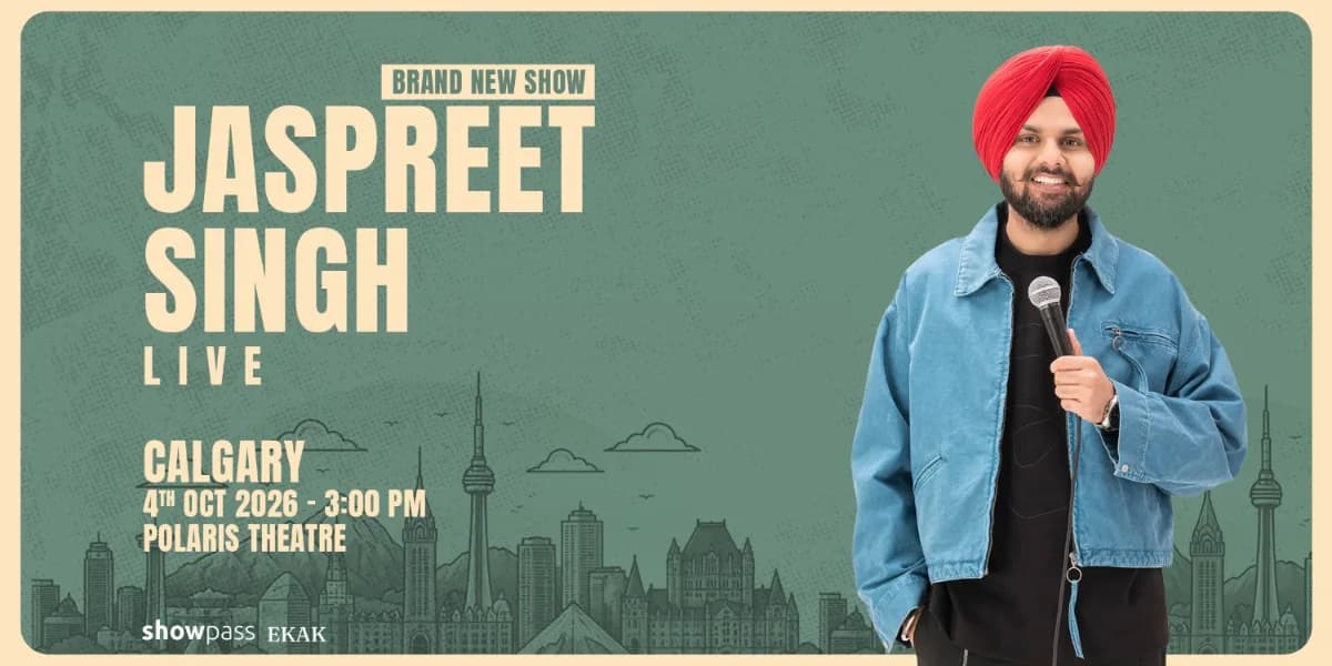 Jaspreet Singh event poster