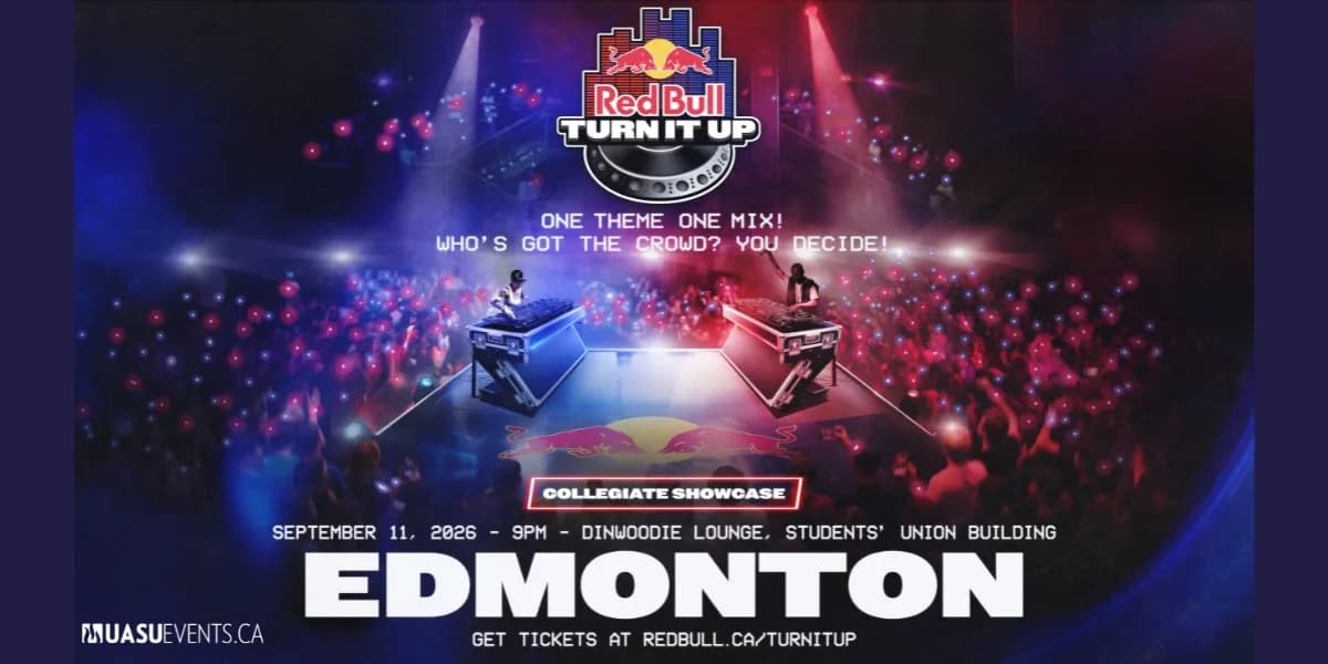 Red Bull Turn It Up event poster