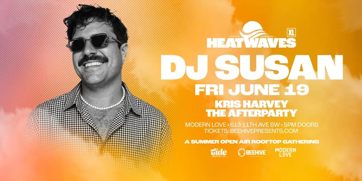HEATWAVES XL: DJ SUSAN event poster