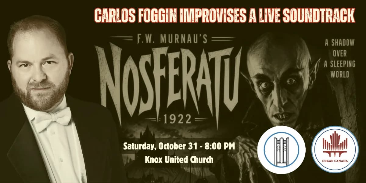 Silent Movie: Nosferatu event poster