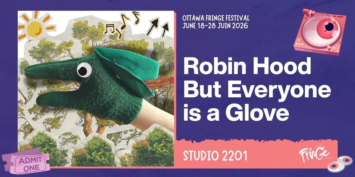 Robin Hood But Everyone is a Glove event poster