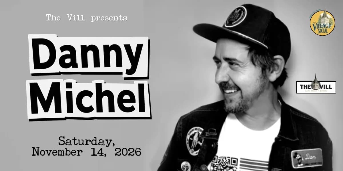 Danny Michel event poster