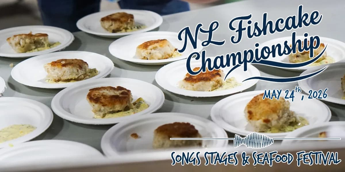 NL Fishcake Championship - Presented by Powell’s Supermarket event poster