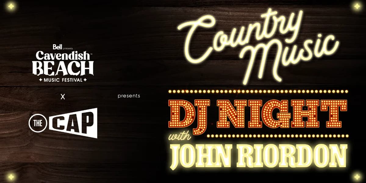 Country DJ Night x The Cap event poster