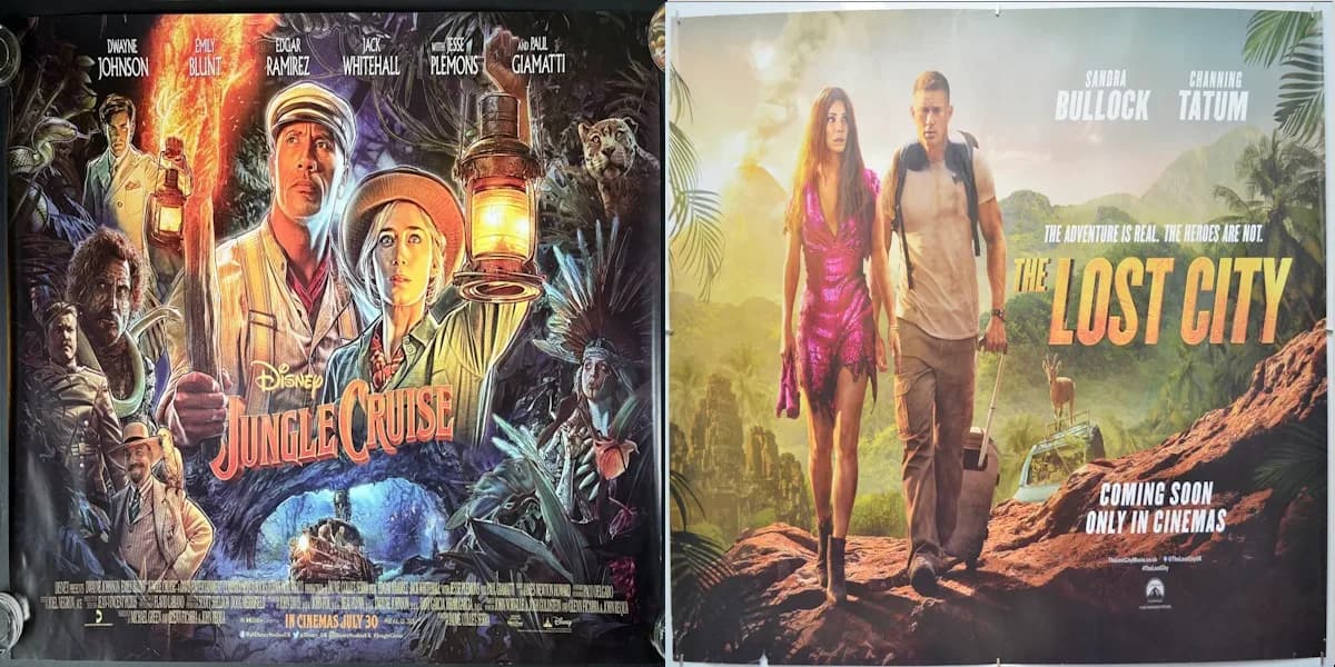 Jungle Cruise (2021) & The Lost City (2022) event poster
