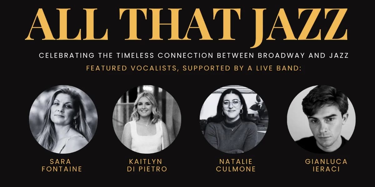 All That Jazz event poster