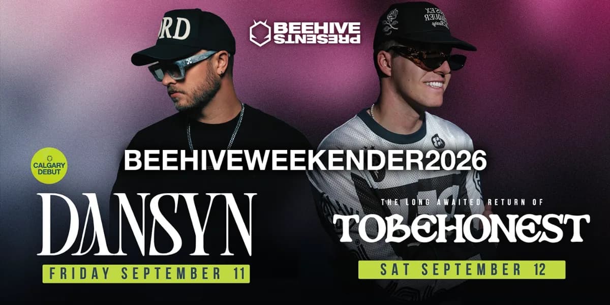 BEEHIVE WEEKENDER 2026 event poster