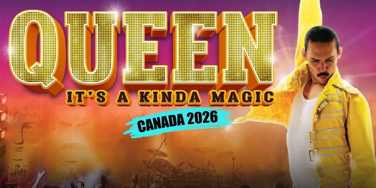 Queen: It's a Kinda Magic event poster