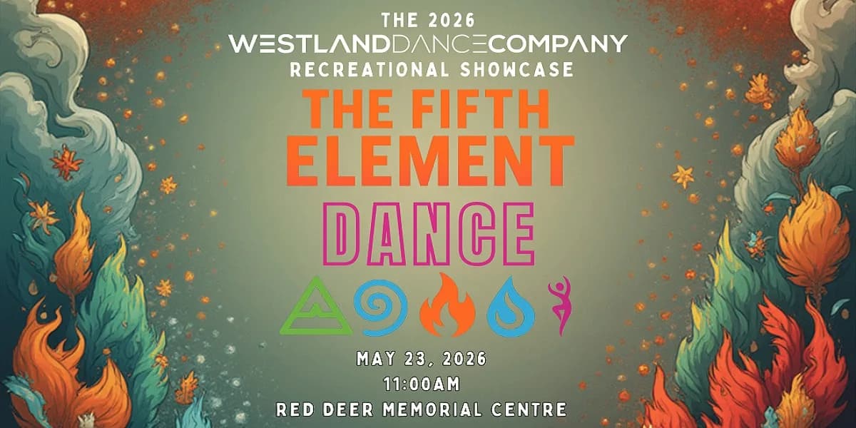 The Fifth Element: Dance - WDC's 2026 Recreational Showcase event poster
