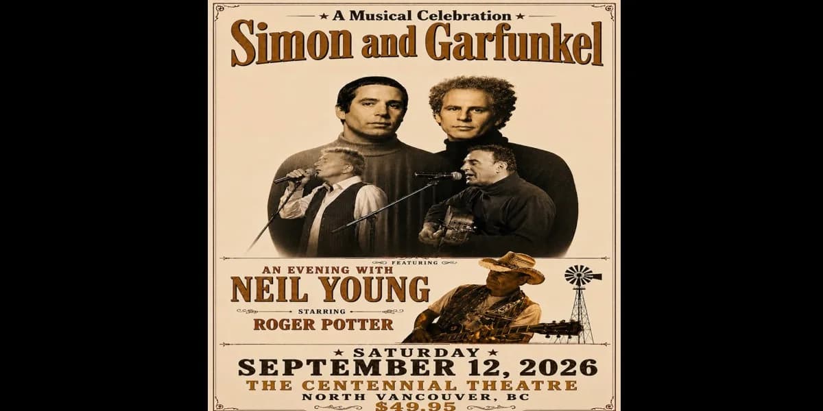 Simon & Garfunkel - A Musical Celebration event poster