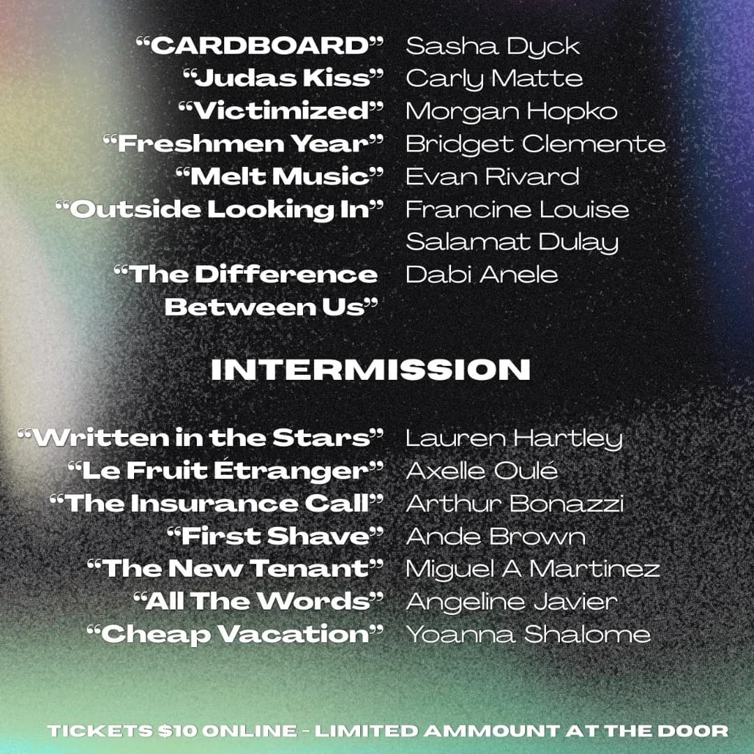 MEFF - Shorts Program #2 event poster