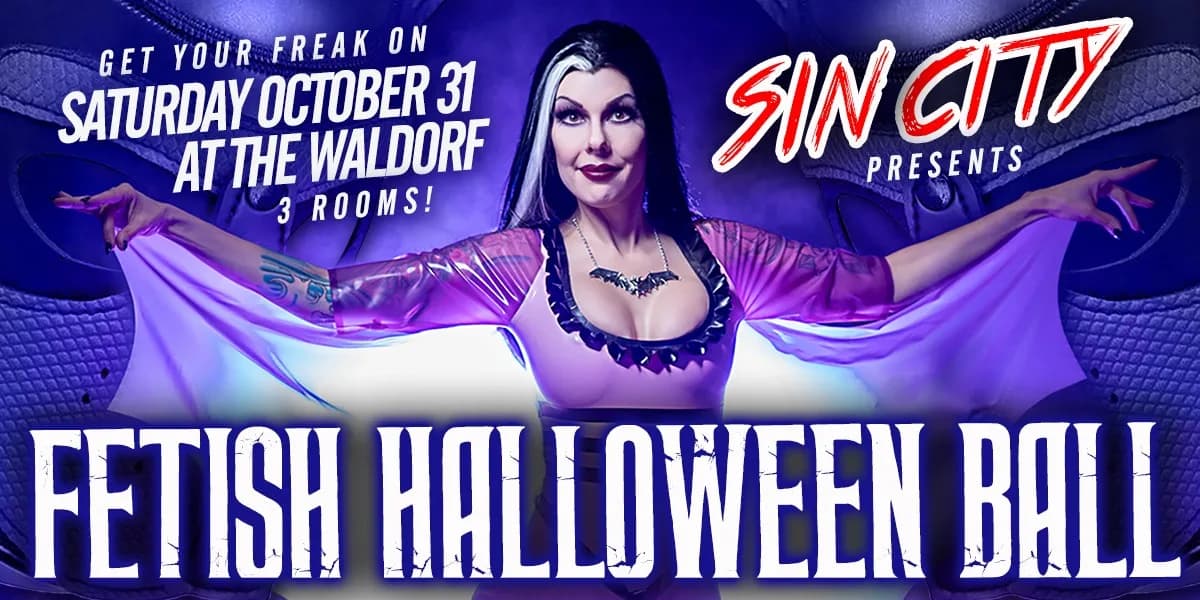 Sin City π FETISH HALLOWEEN BALL π Get Tickets! event poster