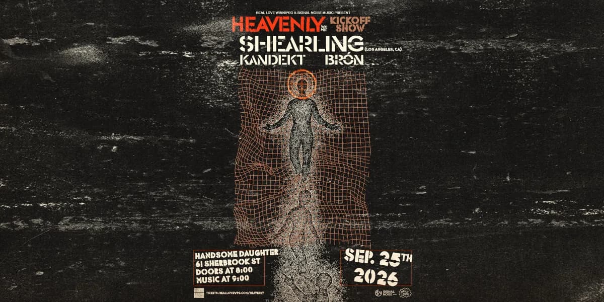 𓆩♡𓆪 Shearling (Los Angeles) / Kandekt / Brón event poster