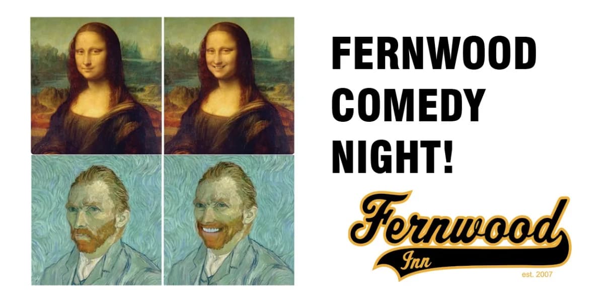 Comedy Night at The Fernwood Inn 2026 event poster