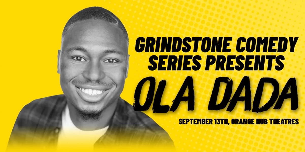 Grindstone Comedy Series: Ola Dada event poster