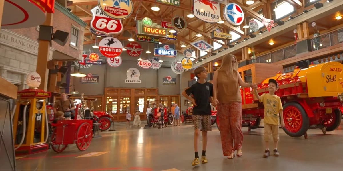 Gasoline Alley Museum Admission event poster