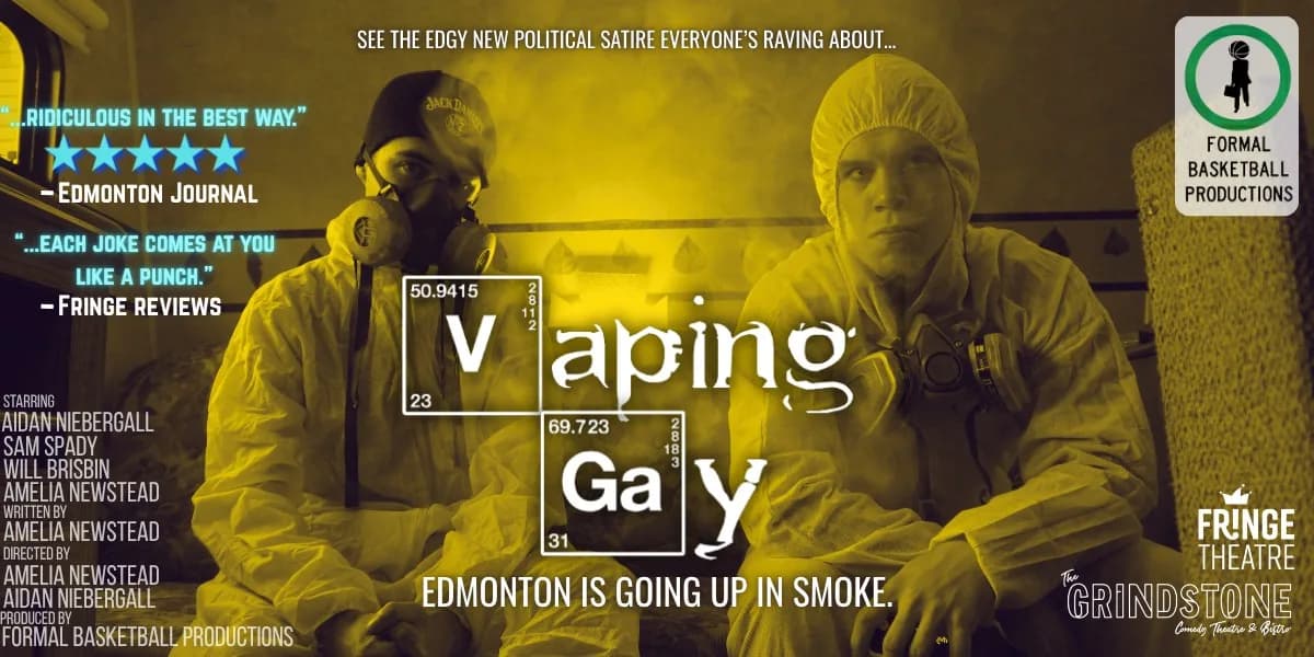Vaping Gay event poster