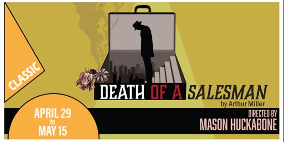 Death of a Salesman event poster