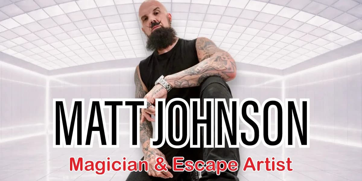 Matt Johnson event poster