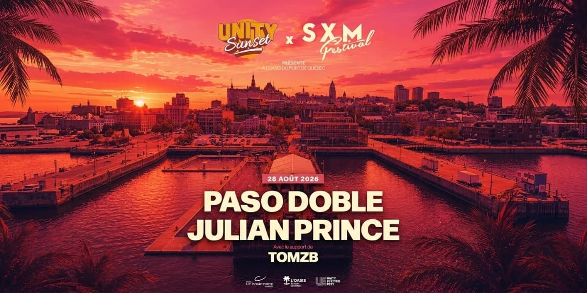 UNITY SUNSET - Paso Doble event poster