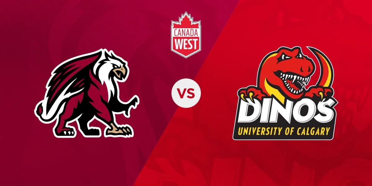 UCalgary Dinos Soccer vs. MacEwan Griffins event poster