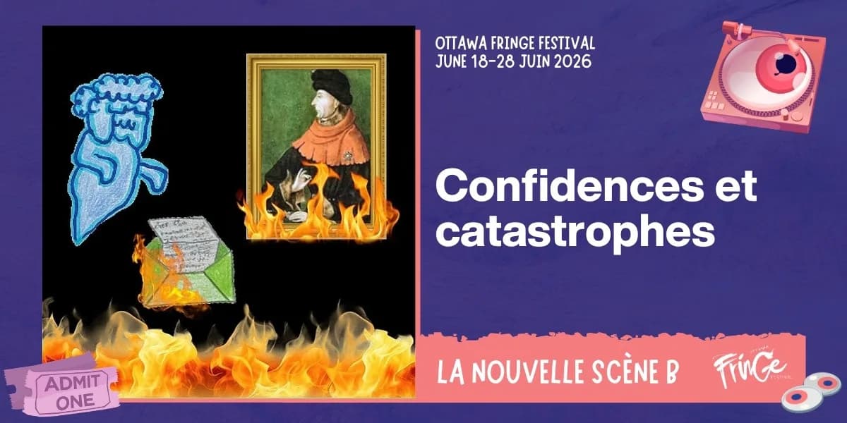 Confidences et catastrophes event poster