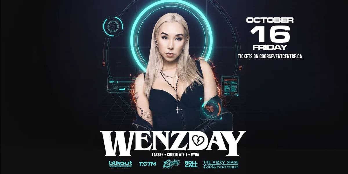 WENZDAY | 19+ event poster